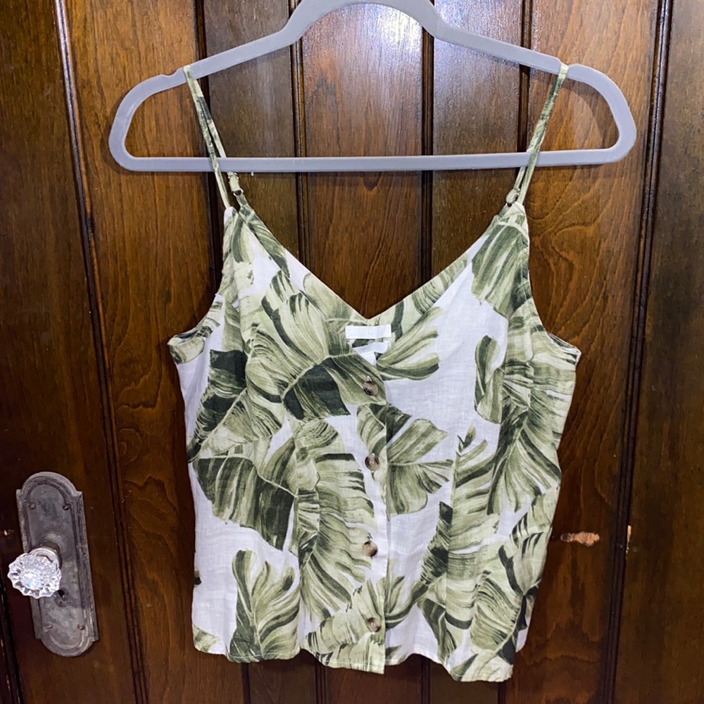 H&M Floral Tank Top Small